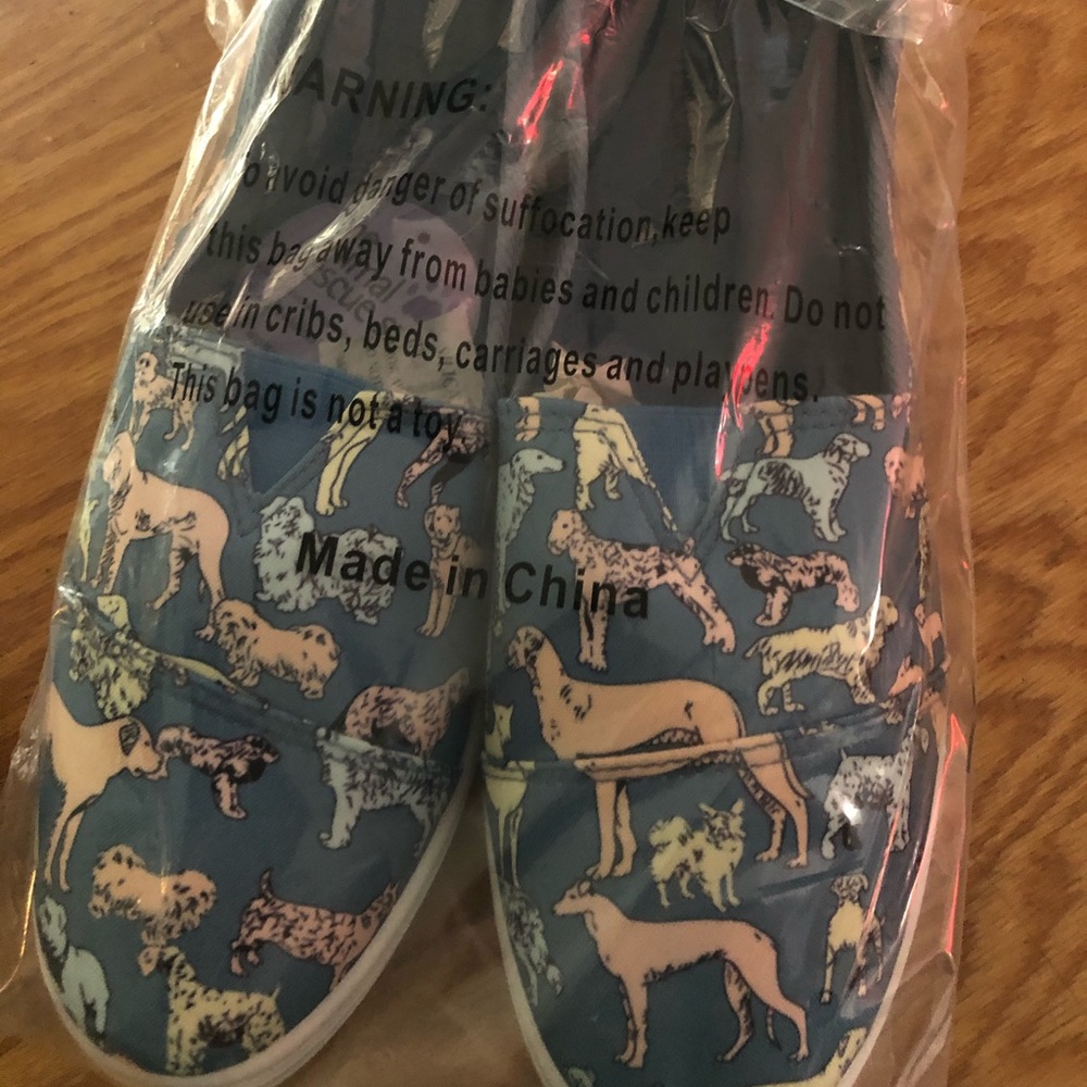 Rescue dogs shoes